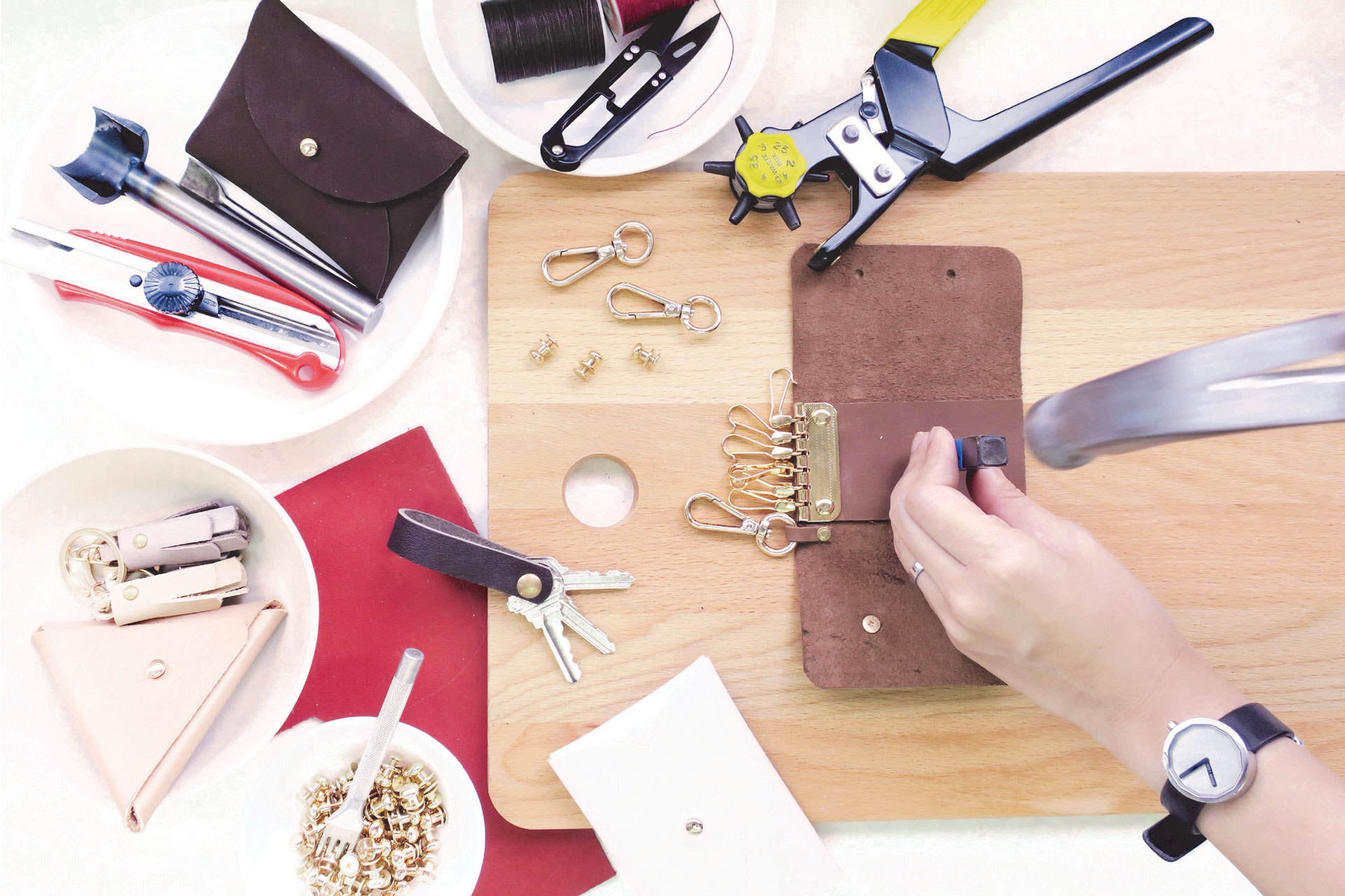 Leather Making Workshop | Epic Workshops Singapore